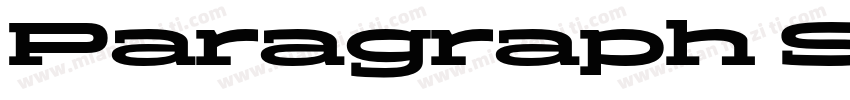 Paragraph Stretch Me字体转换